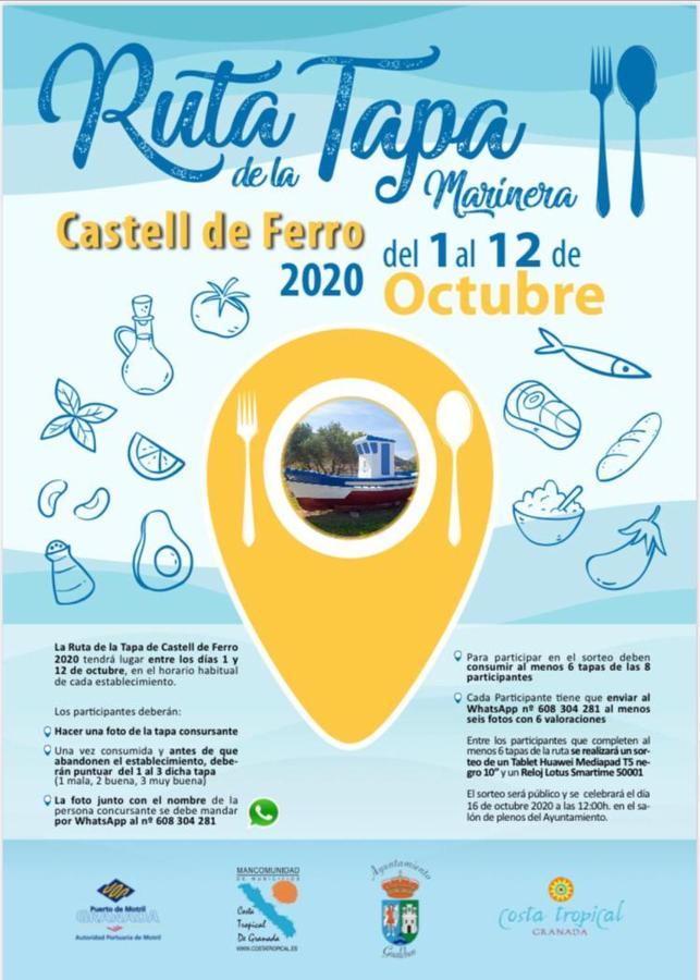 Hostal Costa Sol Castell de Ferro Zewnętrze zdjęcie